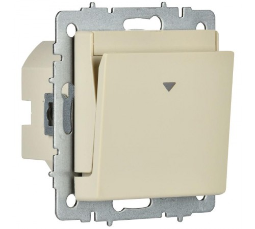BRITE Выключ. карточный 30А ВС10-1-8-БрКр беж.  BR-V11-0-10-K10  IEK