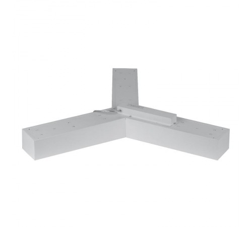 Светильник светодиодный Geometria Igrek SPO-141-W-40K-028 28Вт 4000К 1750Лм IP40 600*600*80 белый подвесной  Б0050566  ЭРА