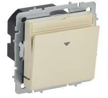 BRITE Выключ. карточный 30А ВС10-1-8-БрКр беж.  BR-V11-0-10-K10  IEK