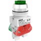 Выкл. кноп. ABLFP 30 мм Цвет:ЗЕЛЕНЫЙ LED 220В ВK-30 a  25047DEK  DEKraft