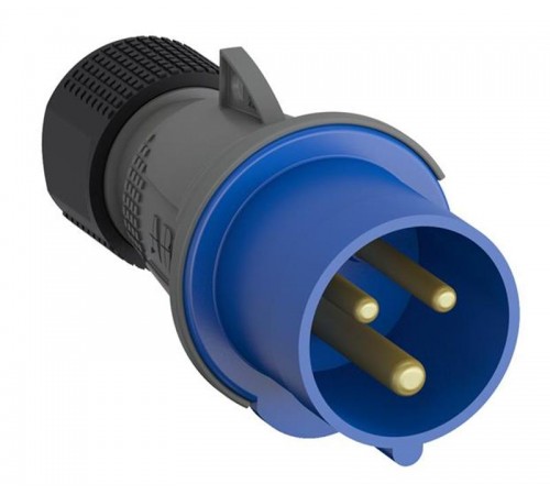 Вилка кабельная Easy&Safe 216EP6,16А,2P+E,IP44,6ч2CMA101947R1000 ABB