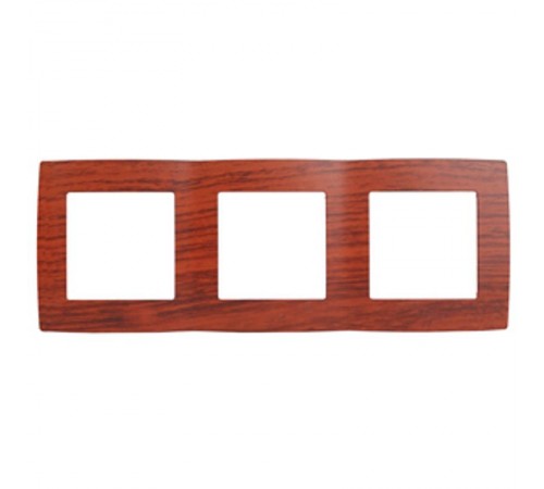 Рамка на 3 поста 12-5003-08  ,  вишня  Б0014768  ЭРА