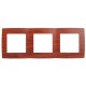 Рамка на 3 поста 12-5003-08  ,  вишня  Б0014768  ЭРА