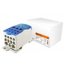 Блок распределительный на DIN-рейку РБ-500 1П 500А (плоские шины от 3х15 до 8х24/2x35+5x16+4x10)  SQ0823-0006  TDM