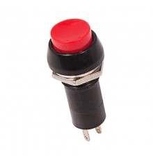 Выключатель-кнопка 250V 1А (2с) ON-OFF красная  36-3030  REXANT