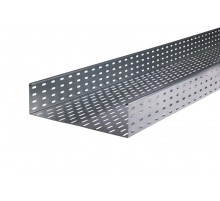 Лоток кабельный перфорированный LKS 140 FS RU, 110x400x3000 мм, 0,9 мм (аналог 100x400) (LKS 140 FS RU)  6835710_RU  OBO Bettermann