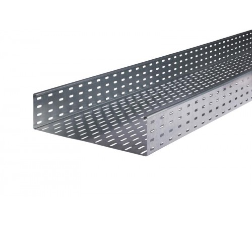 Лоток кабельный перфорированный LKS 160 FS RU, 110x600x3000 мм, 0,9 мм (аналог 100x600) (LKS 160 FS RU)  6835714_RU  OBO Bettermann