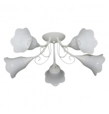 Светильник "Веста" 151 бел. (плафон П0471) НПБ 01-5х60-119 Е27  1005404988  Элетех