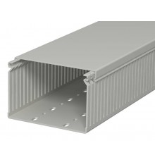 Распределительный кабельный канал LK4 80x120x2000 мм (ПВХ,серый) (LK4 80120)  6178061  OBO Bettermann