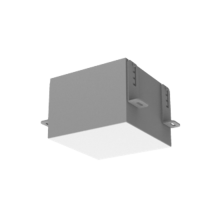 Светильник светодиодный DL-Grill Грильято 150х150 мм встр. 15Вт 3000 К 136х136х75 мм IP40 RAL7045 серый муар  V1-R0-70809-10000-4001530  VARTON