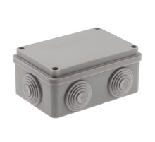 Коробка распределительная о/у на винтах 6 гермовводов IP55 KORv-120-80-50-6g  Б0052730  ЭРА