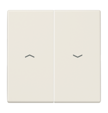 Двойная клавиша с символами "стрелки"для балансирных механизмов выключателей (кнопок), в комплекте с CD95HP (крепежный элемент), возможно IP44; дюропл