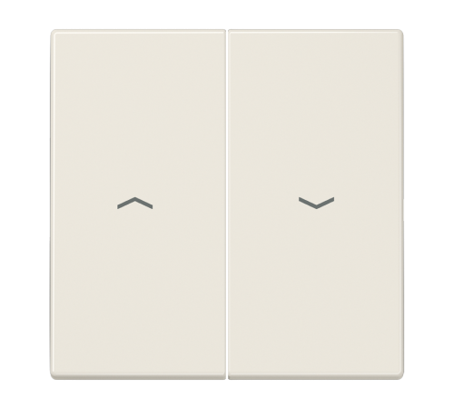 Двойная клавиша с символами "стрелки"для балансирных механизмов выключателей (кнопок), в комплекте с CD95HP (крепежный элемент), возможно IP44; дюропл