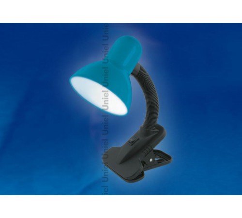 Светильник настольный TLI-222 цоколь E27 морской волны  09409  Uniel