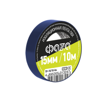 Изолента 15/10 синяя TP-15/10 new  5013247  ФАZА