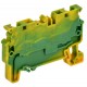 ARMAFIX Клемма пруж. CX4 PE 4мм2 проходная зазем.  AF-CT41-00-K52-004  IEK