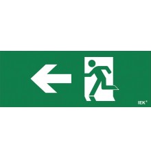 Пиктограмма (наклейка) "Фигура/стр. влево" ДПА IP20/54  LPC10-1-24-09-FNAL  IEK