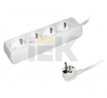 Удлинитель У04 4 места 2Р+PЕ/5метров  3х1мм2  16А/250В     WYP10-16-04-05-Z  IEK