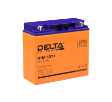 Акумуляторная батарея UPS серии DTM 1217  12В/17Ач  DTM 1217  DELTA