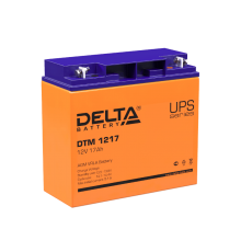 Акумуляторная батарея UPS серии DTM 1217  12В/17Ач  DTM 1217  DELTA