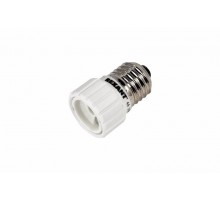 Переходник цокольный E27-GU10 белый  11-8814  REXANT