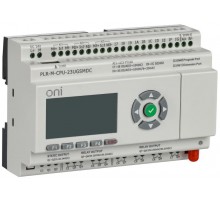 Микро ПЛК PLR-M. CPU с GSM DI10/PT3/DO08(R)/02(T) 24В DC  PLR-M-CPU-23UGSMDC  ONI