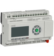 Микро ПЛК PLR-M. CPU с GSM DI10/PT3/DO08(R)/02(T) 24В DC  PLR-M-CPU-23UGSMDC  ONI
