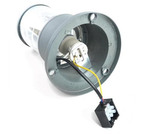 Светильник садово-парковый, 230V E27, DH0800, серый (столб)  41916  FERON