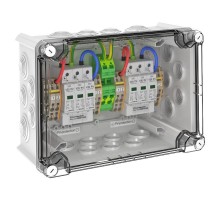 Системное решение для защиты фотогальвонических установок 2 класс с  2 MPP треккерами,1000В (VG-CPV1000K 22)  5088568  OBO Bettermann