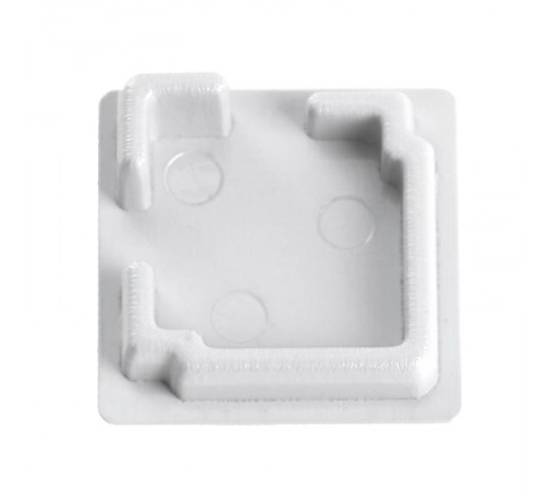 Заглушка без отверстия для профиля CAB281, LD377 (комплект 4шт) FERON  48252  FERON