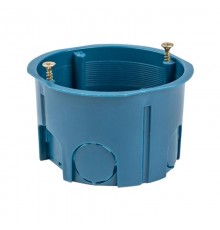 Коробка установочная КМТ-010-033 для твердых стен (71х45) с саморезами IP20 розничный стикер PROxima  plc-kmt-010-033-r  EKF