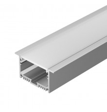 Профиль с экраном SL-LINIA62-F-2500 ANOD+OPAL  020470  Arlight