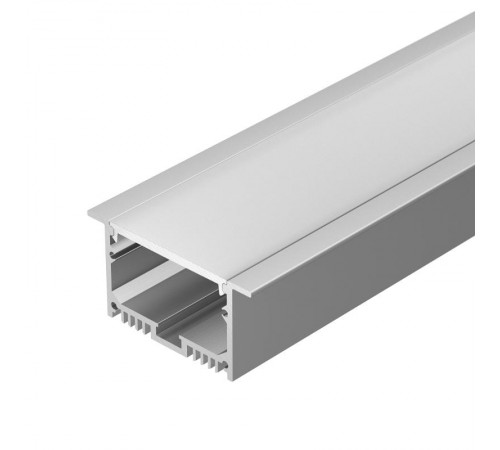 Профиль с экраном SL-LINIA62-F-2500 ANOD+OPAL  020470  Arlight