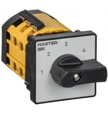 Переключатель кулачковый стандартная рукоятка 10А схема 84  MI-CS10-010-084  IEK