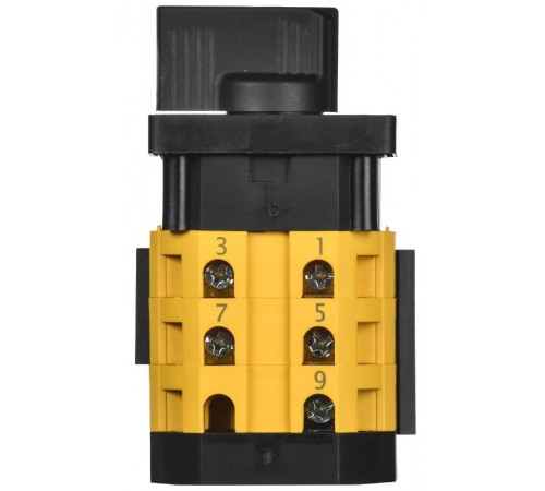 Переключатель кулачковый стандартная рукоятка 10А схема 84  MI-CS10-010-084  IEK