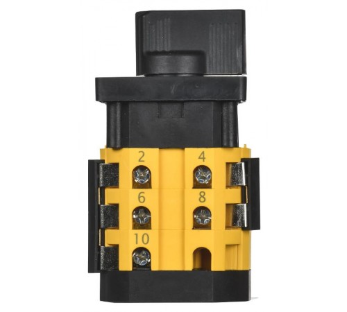 Переключатель кулачковый стандартная рукоятка 10А схема 84  MI-CS10-010-084  IEK