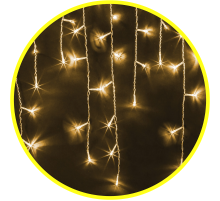 Гирлянда световая  NGF-I02-100WW-8-3.5m-230-TR-IP44  61843  Navigator