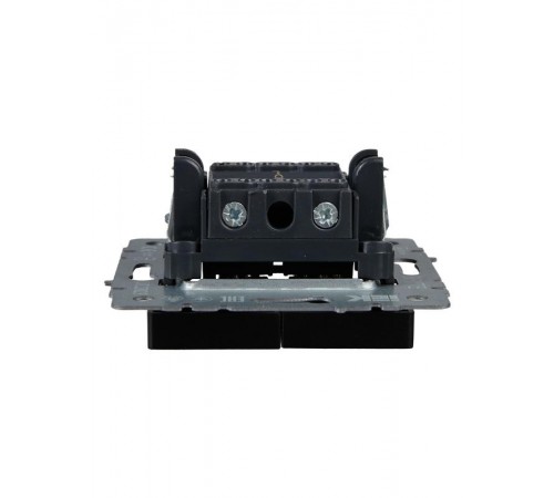 BRITE Выключатель жалюзи 10А ВС10-1-5-БрЧ черный   BR-V15-0-10-K02  IEK