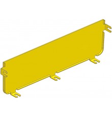 ITK Заглушка торцевая опт. лотка 360мм  DS-360-318G0  ITK