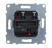 SUNO Переключатель кнопочный для жалюзи и рольставней 6А 250В. Безвинтовые зажимы. Цвет "Белый"  721138  Legrand