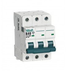 Выключатель автоматический трехполюсный ВА-105 40А B 10кА  13133DEK  DEKraft