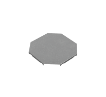 Крышка Х-разветвителя 100 мм "ПЛЮС"  KXDplus100   КМ-профиль