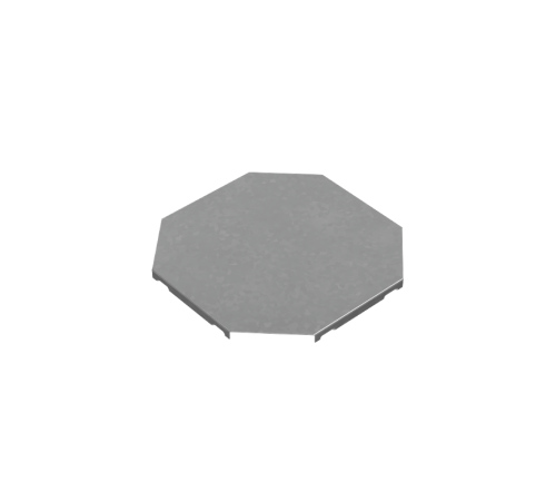 Крышка Х-разветвителя 100 мм "ПЛЮС" HD  KXDplus100 HD   КМ-профиль