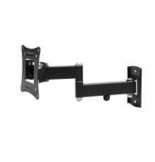 Кронштейн для телевизора 10"- 27" дюймов наклонно-поворотный два колена серия HOME  38-0051  REXANT