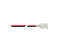 Коннектор для светодиодной ленты LED PLSC-10x4/15/4pin (5050 RGB) 5 штук в упаковке  1017161  Jazzway