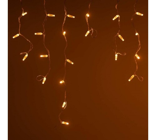 Светодиодная гирлянда ARD-EDGE-CLASSIC-2400x600-CLEAR-88LED-STD Yellow (230V, 6W) (Ardecoled, IP65)  031183  Arlight