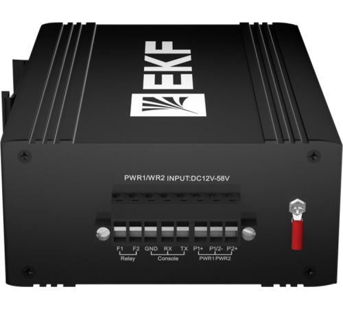 Промышленный управляемый коммутатор уровня L2 ML2-8GTP, 8 портов 10/100/1000Base-T(X) RJ45 c PoE, монтаж на динрейку TSX TSX-ML2-8GTPEKF