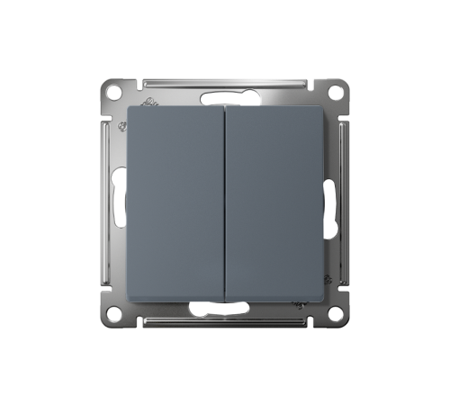 AtlasDesign Грифель Выключатель 2-клавишный сх.5, 10АХ, механизм  ATN000751  SE