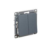 AtlasDesign Грифель Выключатель 2-клавишный сх.5, 10АХ, механизм  ATN000751  SE