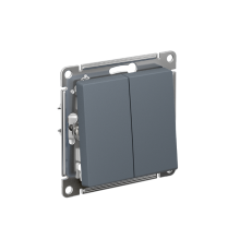 AtlasDesign Грифель Выключатель 2-клавишный сх.5, 10АХ, механизм  ATN000751  SE